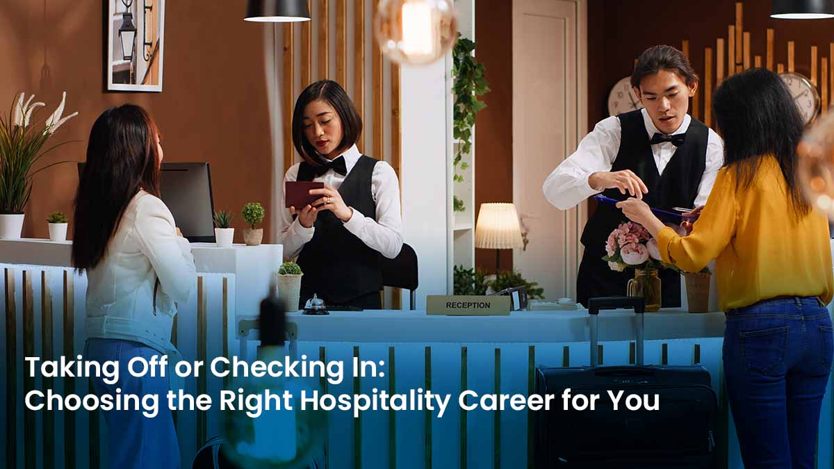 What course would you choose, a flight attendant course or hotel management